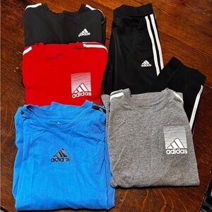 Adidas Kids Matching Sets - Black, Red, Blue, Gray *5 pc LOT*